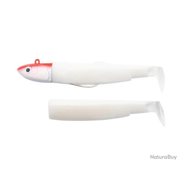 Combo Fiiish Black Minnow Deep 140 60g White - Red Head