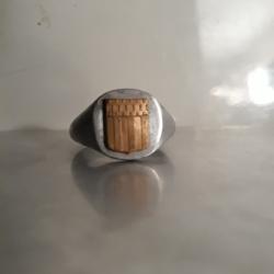 bague de poilu breton Armoirie Rennes artisanat de tranch&egrave;e