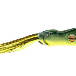 Leurre Souple Scum Frog Trophy Series Popper 14g 14g 10cm green tea
