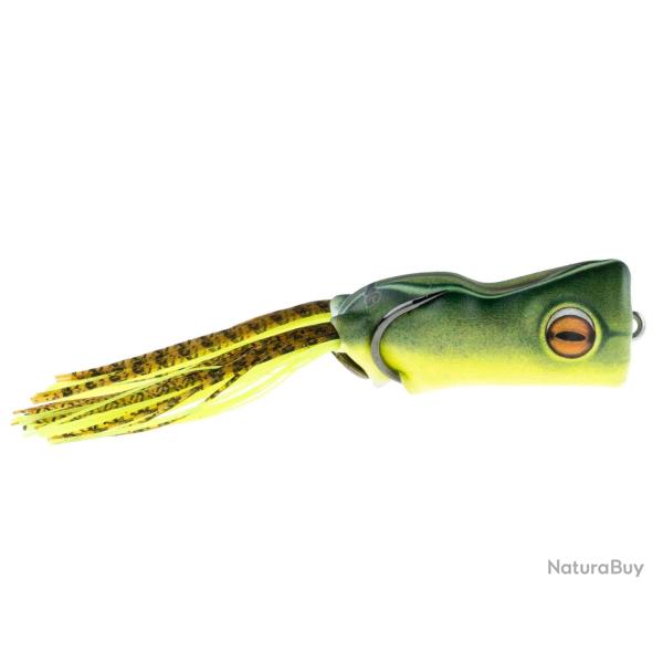 Leurre Souple Scum Frog Trophy Series Popper 14g 14g 10cm green tea