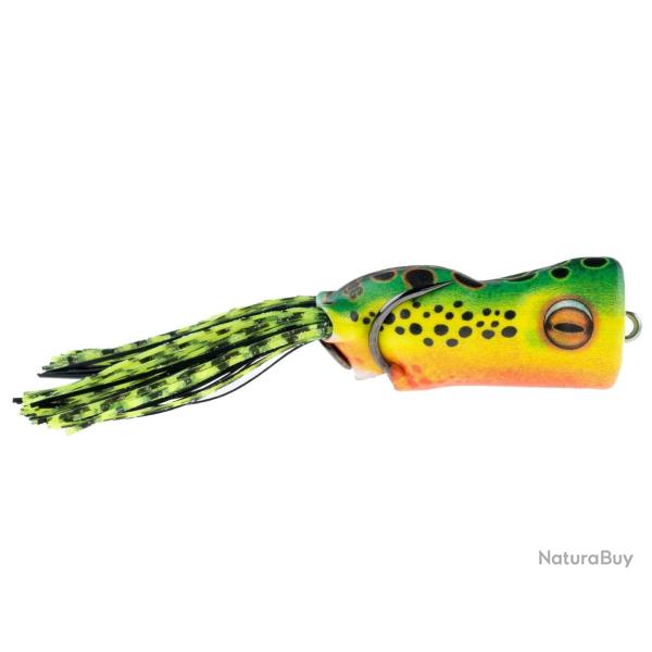 Leurre Souple Scum Frog Trophy Series Popper 14g 14g 10cm fire tiger