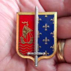 INSIGNE 1 ere REGION MILITAIRE ( FRAISSE - G 3166 )