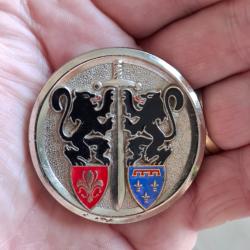 INSIGNE 21 eme DIVISION MILITAIRE TERRITORIALE ( DELSART - G 2727 )