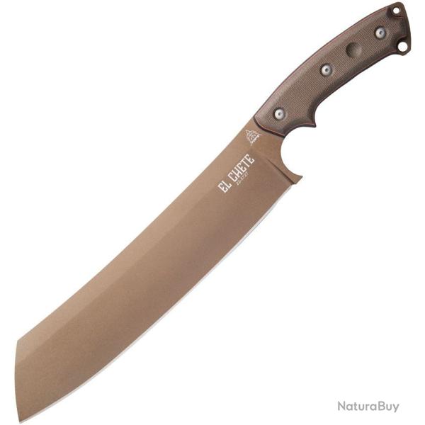 Couteau Machette TOPS El Chete Midnight Bronze �tui abim�