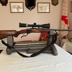 RUGER N&deg;1 calibre 300 winchester Magnum avec lunette de vis&eacute;e3-15x50
