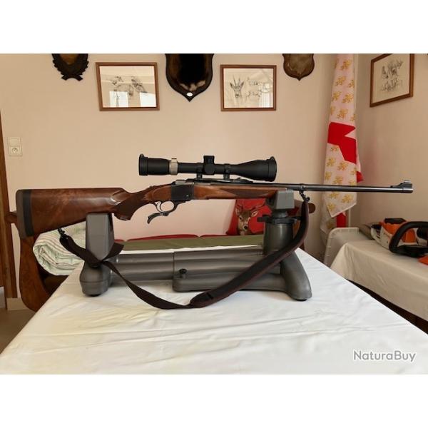 RUGER N�1 calibre 300 winchester Magnum avec lunette de vis�e3-15x50