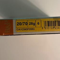 AFFAIRE A SAISIR 20 CARTOUCHES B&P F2 LONG RANGE CAL 20 PB 6- PORT OFFERT!