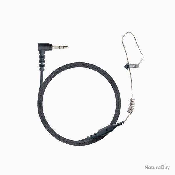 Oreillette Radio N-ear 360 Flexo(TM) (C�ble Tress�) 60 cm Jack 3,5 mm Ambidextre