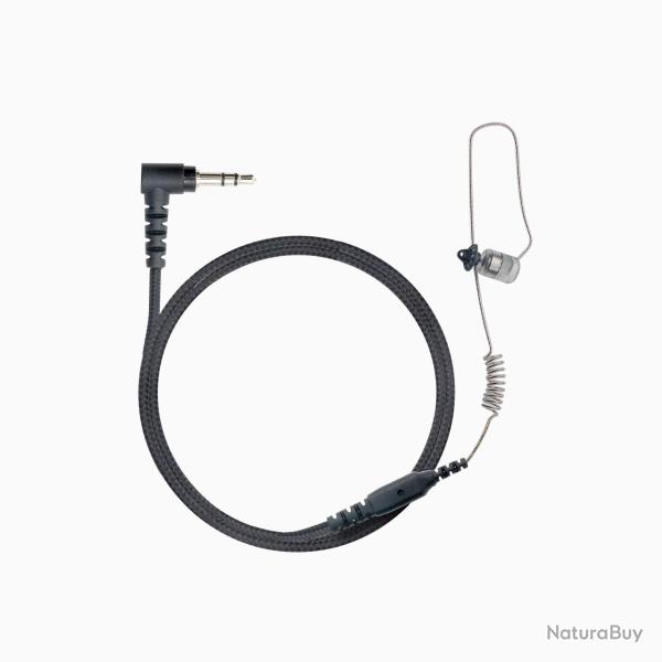 Oreillette Radio N-ear 360 Flexo Dynamic(TM) (C�ble Tress�) 60 cm Jack 2,5 mm Ambidextre