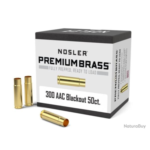 Nosler 50 Douilles 300 AAC Blackout