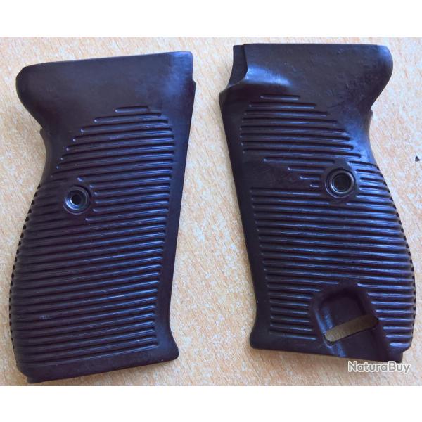 Plaquettes bak�lite marron P38 Allemand WW2