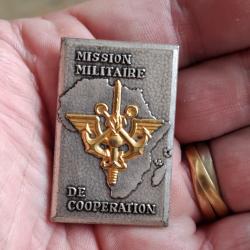 INSIGNE MISSION MILITAIRE DE COOPERATION ( FIA )