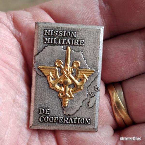 INSIGNE MISSION MILITAIRE DE COOPERATION ( FIA )