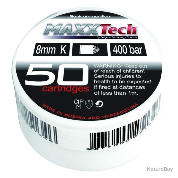 BALLE 8MM A BLANC X50-450BARS