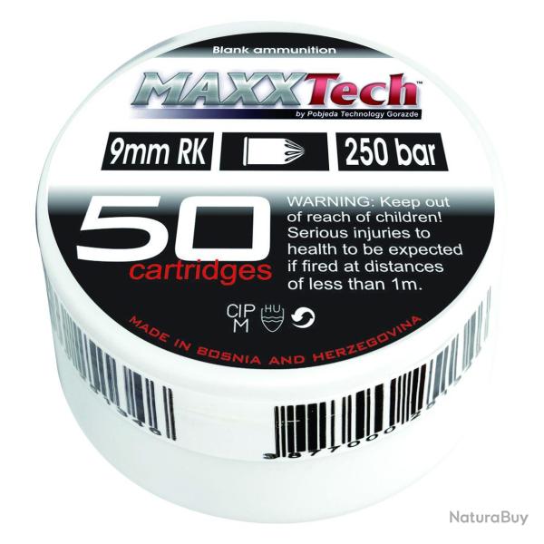 BALLE 9MM/380 REV A BLANC X50