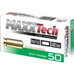 Balle 9 mm Pa A Blanc X50- 400BARS
