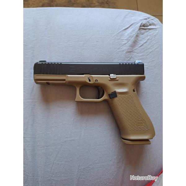 Glock 17 gen 5 fr coyote armee fran�aise