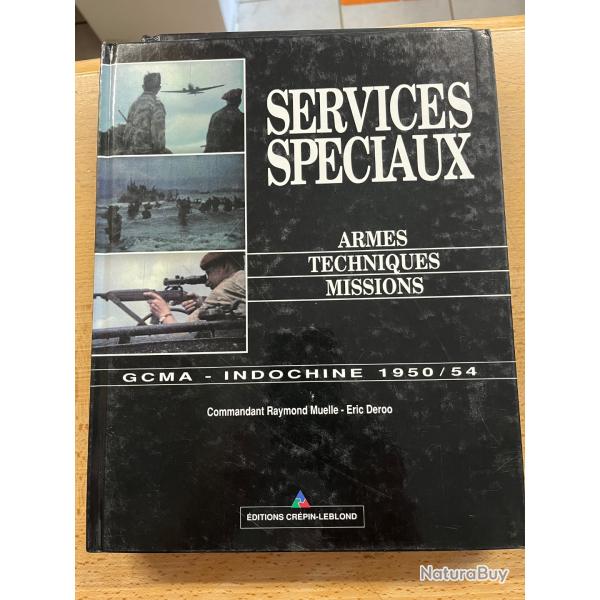 Services sp�ciaux Indochine 1950/54