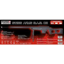 Swiss Arms SAS 08 - Fusil Sniper Airsoft 1.9 joules