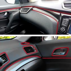 Bandes d&eacute;coratives pour int&eacute;rieur de voiture, 5 m, universelles, bande de garniture pour automobile,