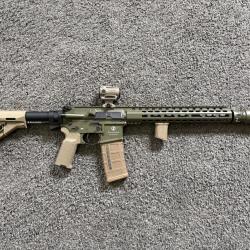 "PACK SCHMEISSER &Eacute;DITION LIMIT&Eacute;E" AR15 Calibre 223 Rem Canon 12.5" + Point rouge + Silencieux