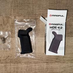 Poign&eacute;e AR-15/M4 Magpul MOE K2 noire