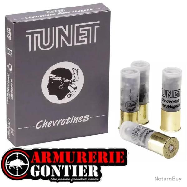 Chevrotine Tunet 12 Grains Semi-Magnum Calibre 12/70