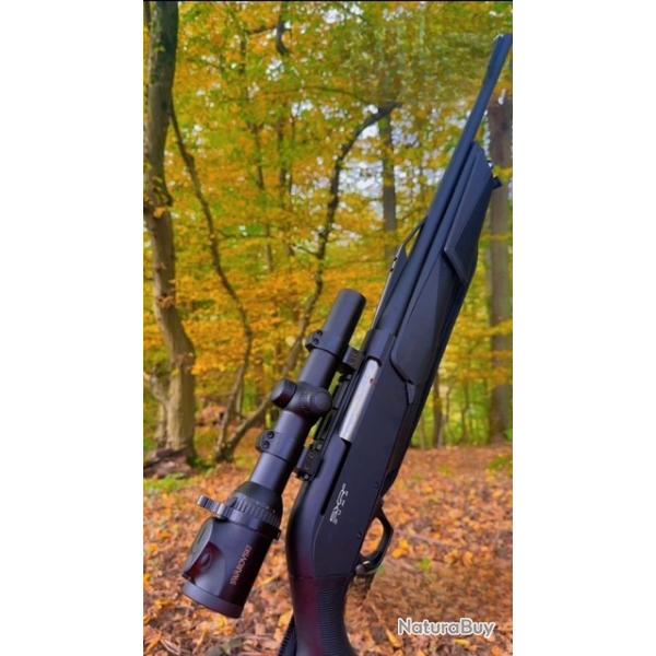 Winchester SXR 2 PUMP + Swarovski Z6 i circle dot avec bague de r�glage de zoom