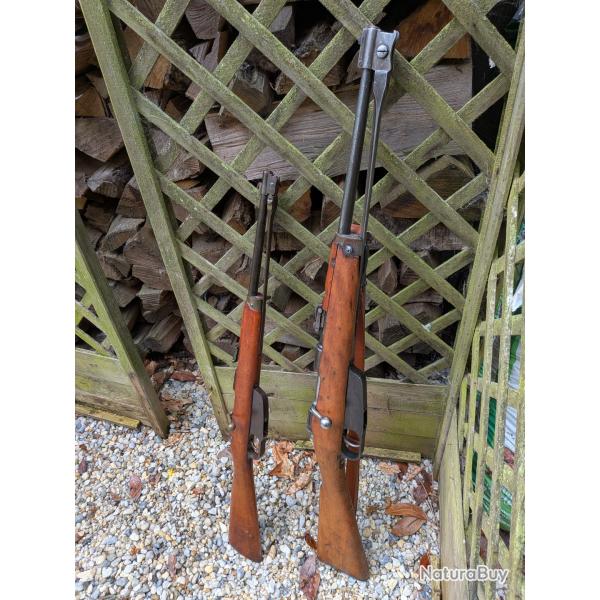 Vends fusil en r�duction Carcano.Op�ra national Balilla.