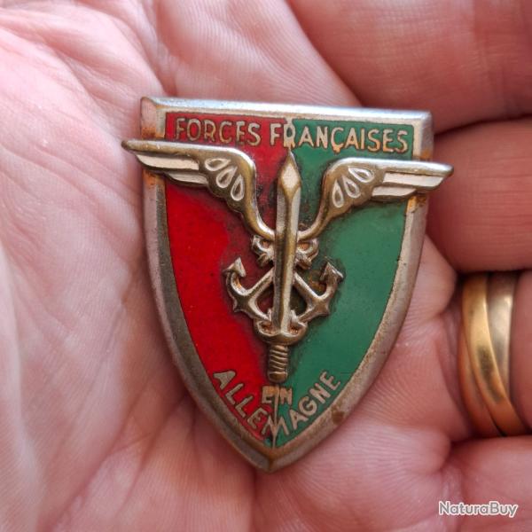 INSIGNE FFA FORCES FRANCAISES EN ALLEMAGNE ( ARTS ET INSIGNES )