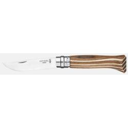 Couteau pliant OPINEL bouleau lamelle brun n&deg;8