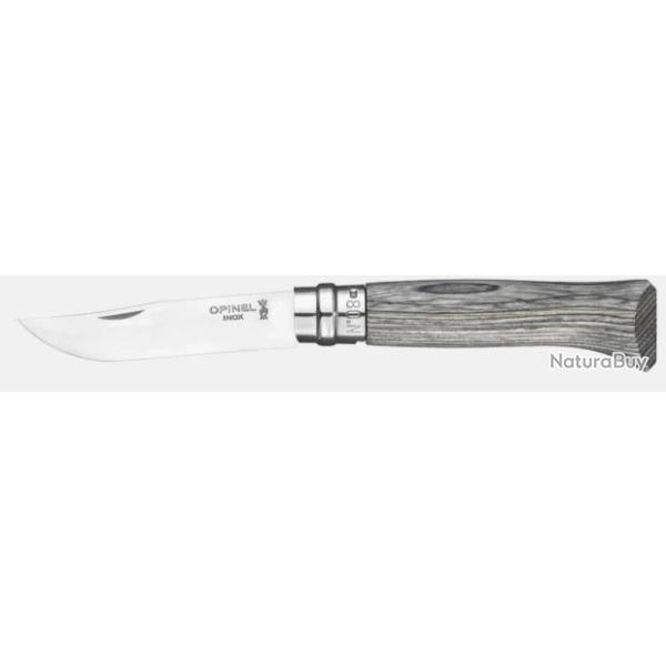 Couteau pliant OPINEL bouleau lamelle gris n�8