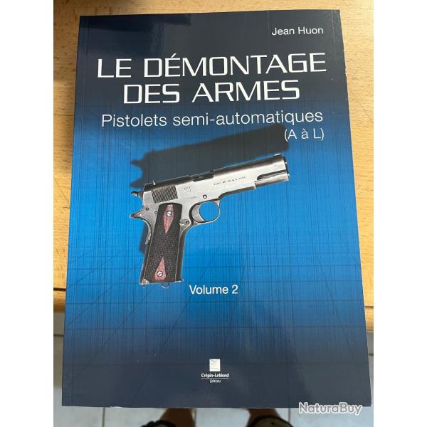 Le d�montage des armes de poings