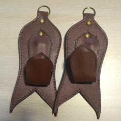 Support Arme Ancienne en Cuir