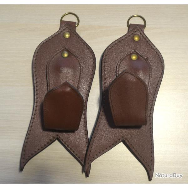 Support Arme Ancienne en Cuir