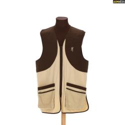 BROWNING GILET TRAP CLASSIC BEIGE taille 3XL
