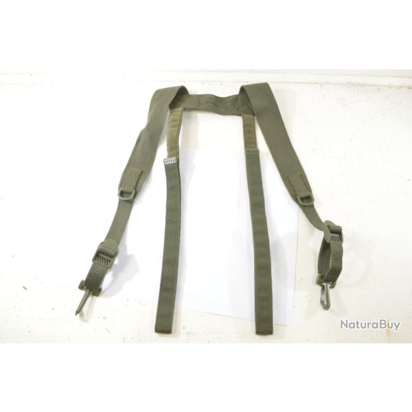 Brelage militaire Arm�e Fran�aise. Bretelles de suspension, surplus militaire