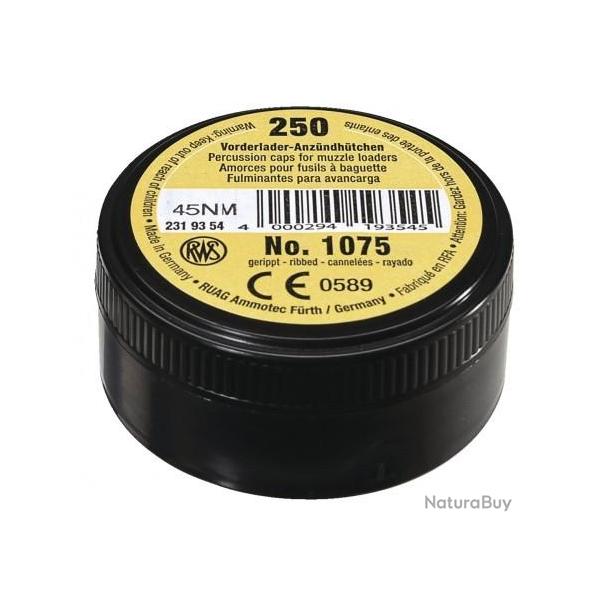 2500 AMORCE POUDRE NOIRE RWS 1075