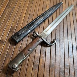 BA&Iuml;ONNETTE MAUSER 1908 BR&Eacute;SILIENNE POUR FUSIL fusil Mauser br&eacute;silien M-1908 de type G98