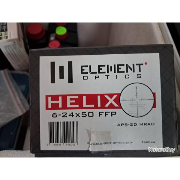 Lunette Element Optics HELIX en 6-24x50