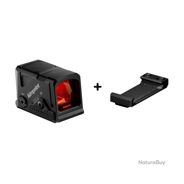 Kit point rouge tubulaire AIMPOINT COA-R avec adaptateur micro H1/H2 pour armes longues
