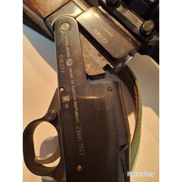 carabine 1 coup "kiplauf" 5,6 x 52R  ZBK 110
