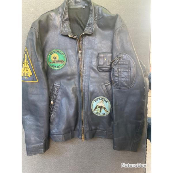 Blouson  Pilote PN Arm�e de l'Air SPA 158 SERPENTAIRE / SPA 161 SPHINX, BA 116 Luxeuil