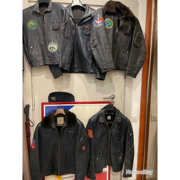 Blouson Pilote PN Arm�e de l'Air Lot de 5
