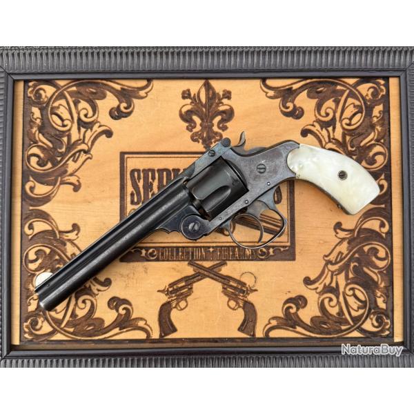 Tr�s beau SMITH & WESSON .38sw DA  Top Break � canon long � plaquettes nacre � Cat. D