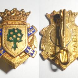 ANCIEN INSIGNE MILITAIRE MARINE ESCORTEUR d' ESCADRE CHATEAURENAULT DRAGO PARIS - Contre-Torpilleur