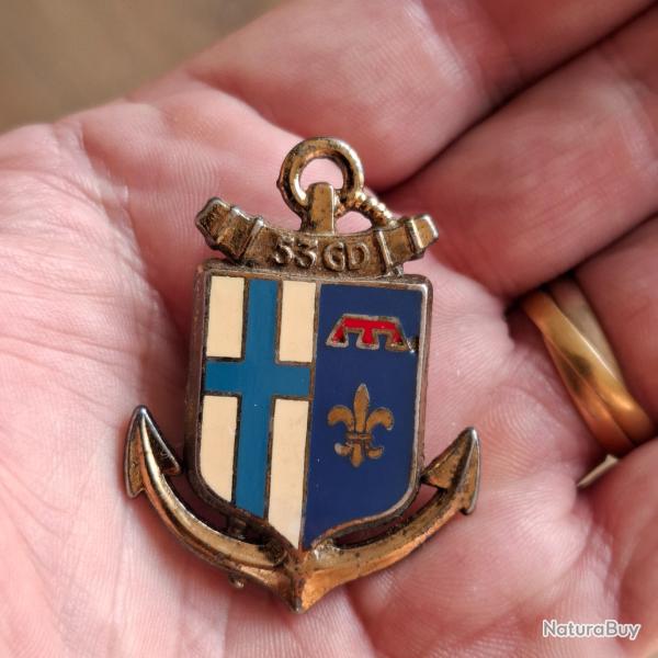INSIGNE 53 eme GROUPEMENT DIVISIONNAIRE ( DRAGO - G 2802 )