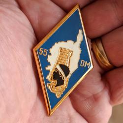 INSIGNE 55 eme DIVISION MILITAIRE - CORSE ( DRAGO - G 2602 )