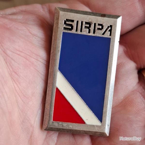 INSIGNE SIRPA - SERVICE INFORMATION ET RELATIONS PUBLIQUES DES ARMEES ( DELSART - G 2629 )