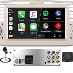 Autoradio pour Fiat 500 2013-2020,Linux,d&eacute;marrage 2s,&Eacute;cran Fiat 500 Compatible avec Le contr&ocirc;le au V